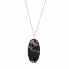 Derbyshire Blue John Necklace