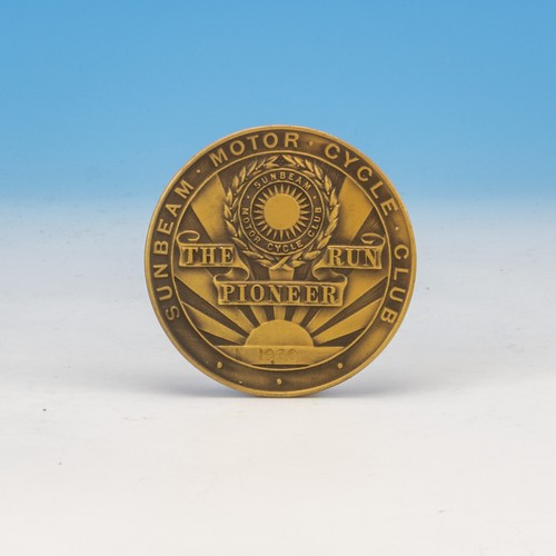 Brass sunbeam c - sunbeam, m.c.c