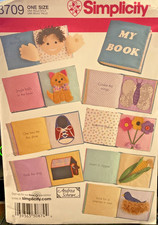 Sewing Pattern #3709 Soft Book