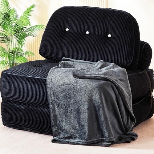 Folding sofa bed - bed,, flannel