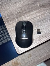 Leadsail Wireless Mouse for Laptop, Cordless Computer USB Mouse, Silent, Ambidex