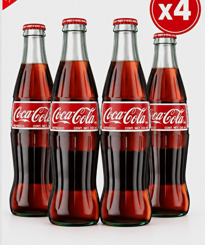 Coca cola mexican import - 4x, coca-cola