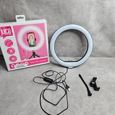 Juice Social Perfect Glow 10” LED Ring Light with Phone Holder USB No Tripod