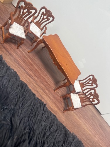 Doll house furniture - doll, bundle