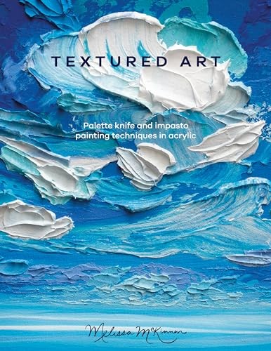 Textured art palette knife - art:,
