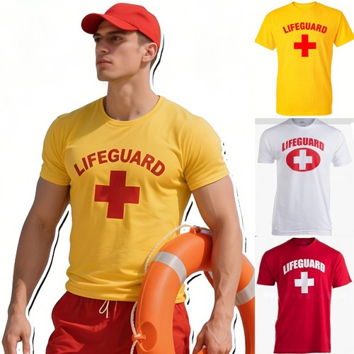 Mens ladies lifeguard 70s - mens,