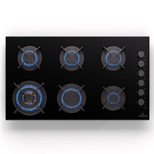 Gas Hob 80 cm 6 Burners