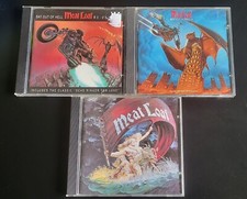 3x Meat Loaf CD's - Bat Out Of Hell: Re-Vamped, Bat Out Of Hell II, Dead Ringer