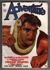 Adventure Nov 1936 H. Rodgers Cvr; Luke Short "Rustler's Range"