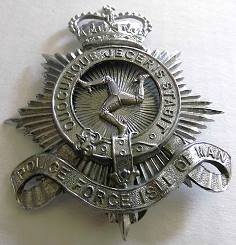 Isle man police helmet - isle,