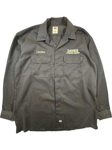 Dickies work shirt button - work,