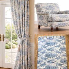 Pair French Toile de Jouy