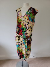 Print Fusion Dress Sleeveless Summer Fun Bold Print 2XL