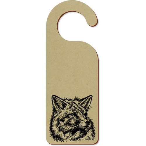 Fox portrait door - 'fox, hanger