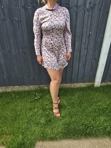 Zara summer dress small lilac