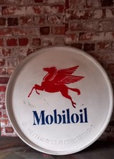 UPCYCLED OIL DRUM LID MOBILOIL