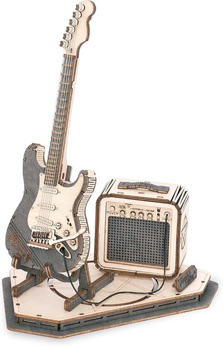 Puzzle musical instrument - 3d,