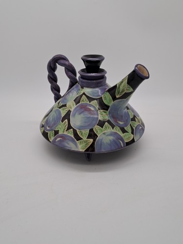 Studio pottery teapot - studio, j