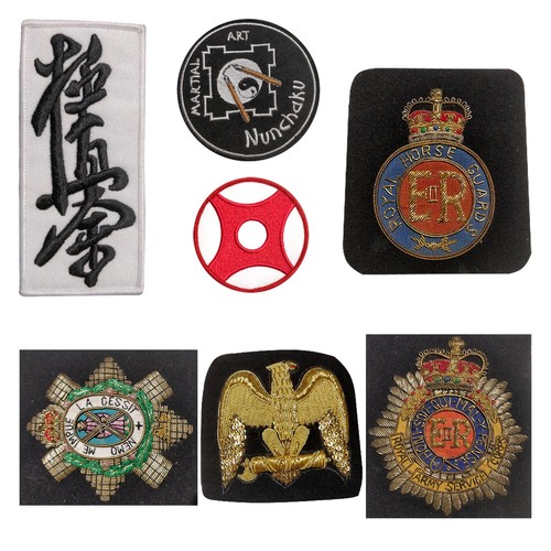 Cloth embroidered badge - cloth,