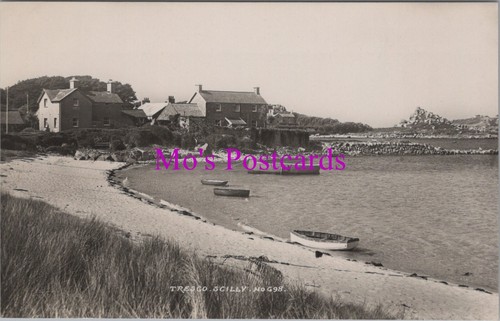 Cornwall postcard tresco - cornwall,