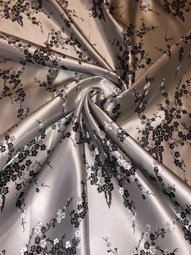 Meter silver floral - 1,