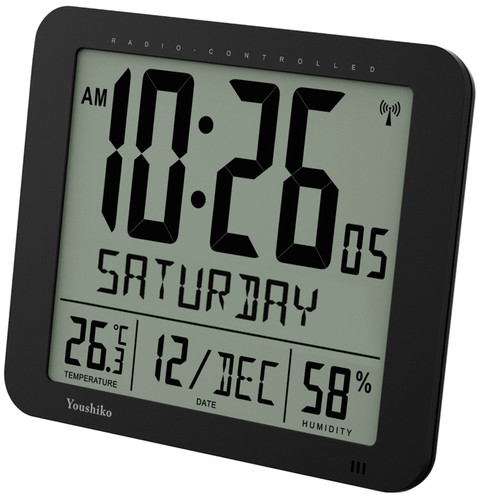 Radio controlled wall - clock, (