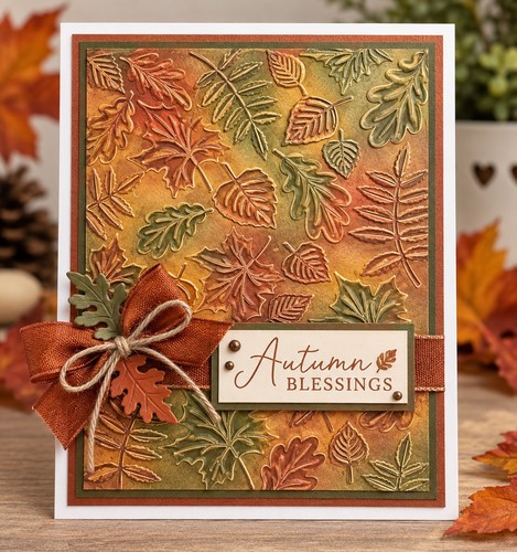 Spellbinders falling leaves - spellbinders,