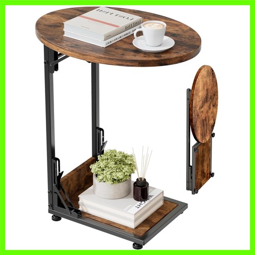 Folding side table end - folding,