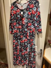 Cotton Traders Jersey Dress. Size 22. New With Tag.maxi