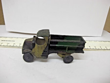 TOOTSIETOY MACK TRUCK IN CAMOUFLAGE - GOOD CONDITION
