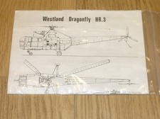 Airways 1/72 scale Westland Dragonfly HR.2 - vac-form plane kit