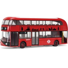 1:76 Scale Corgi London New Routemaster Best of British Model Bus Toy GS89202