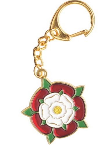 Tudor rose enamel - rose,