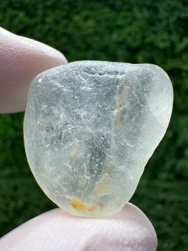 Naturally tumbled topaz not - tumbled,