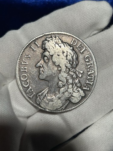1686 great britain crown - 1686, early