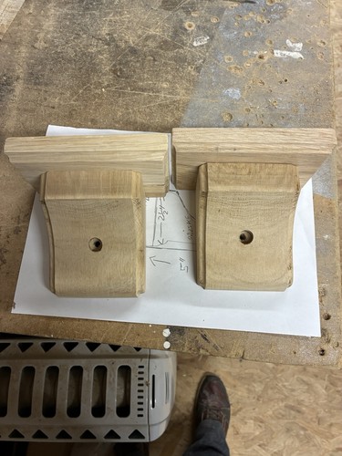 Pair handmade solid - of,