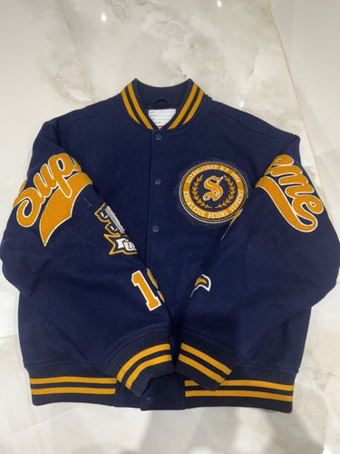 Supreme veritas varsity jacket - supreme,