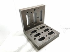  ENGINEERS ANGLE PLATE CAST STEEL 6" X 6" X 6"  6.7KGS REF3636