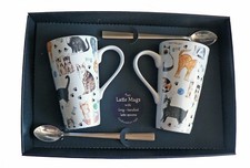 Pair of Cats & kittens latte