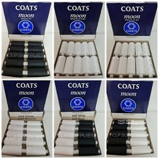 COATS MOON TKT120   10x1000Y PREMIER, POLYESTER  THREAD,   SEWING / OVERLOCKING 