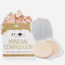 2 x Etmore Beauty Mineral Complexion Ultra Fine Mineral Makeup - Argan Oil - NEW