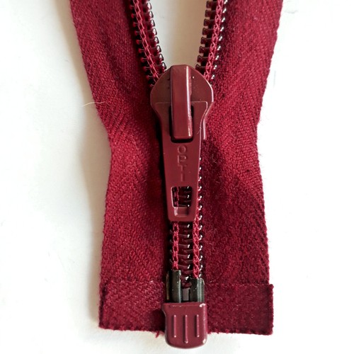 Zip wine red divisible - red, nylon