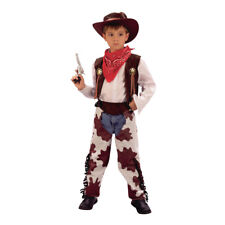 Kids (Ages 4-12) Cowboy Fancy Dress Costume Boys Wild West World Book Day Outfit