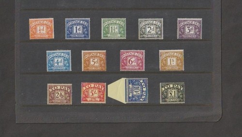 Stamps postage due - stamps, qeii
