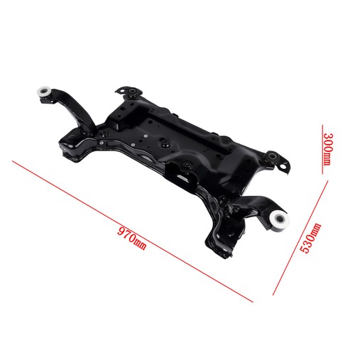 Subframe axle crossmember for - axle,
