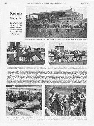 Horse racing kempton rebuilt - kempton,