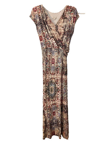 Monsoon wrap midi dress - 12, cap