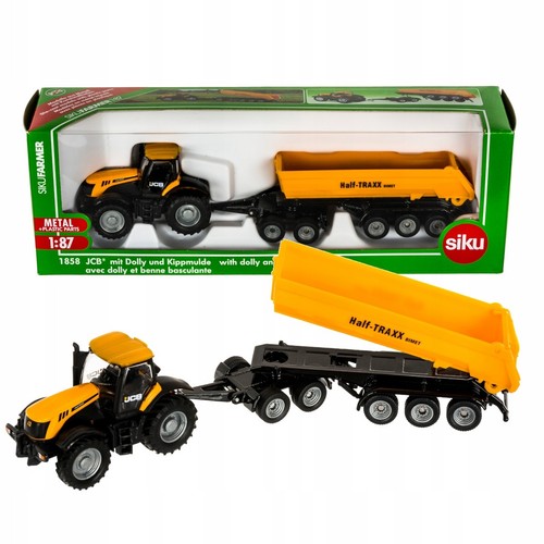 Jcb tractor dolly tipping - tractor,