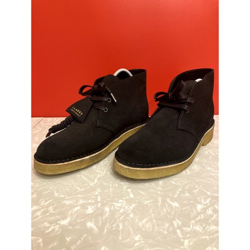 Clarks originals black suede - clarks,
