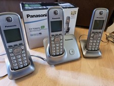 Panasonic KX-TG6613 Trio Cordless Phones with Answer Machine – Fully Tested